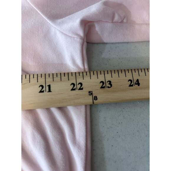 Born 2 Piece Pajama Set Womens 1XL Long Sleeve Top and Pants Pink Black Soft - Picture 8 of 11